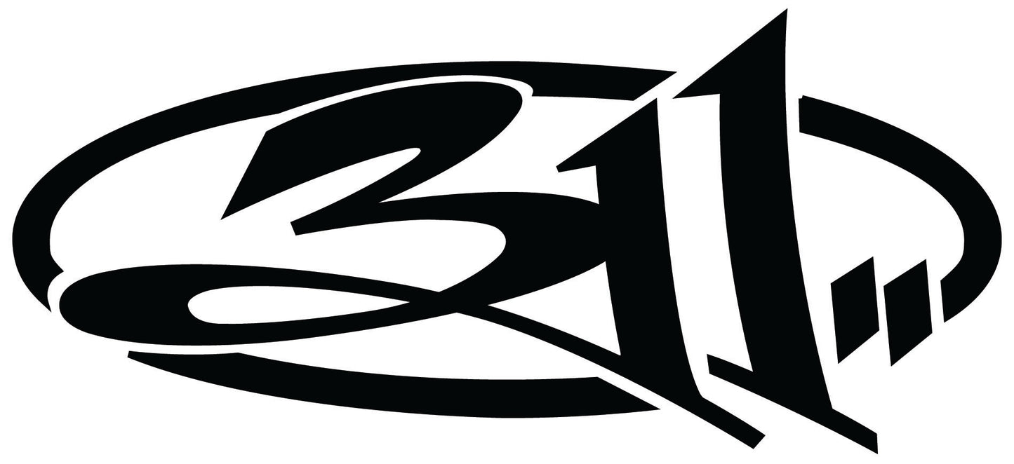 311 Decal, H 4 By L 8 Inches