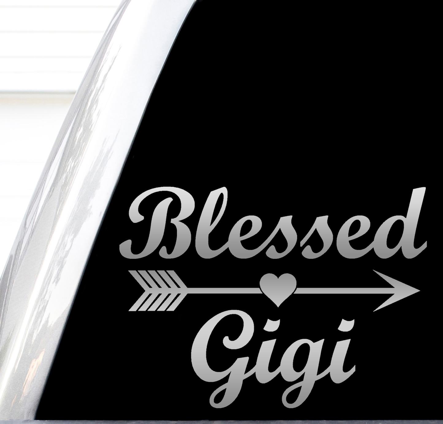 Blessed Gigi Decal, H 5 By L 7 Inches