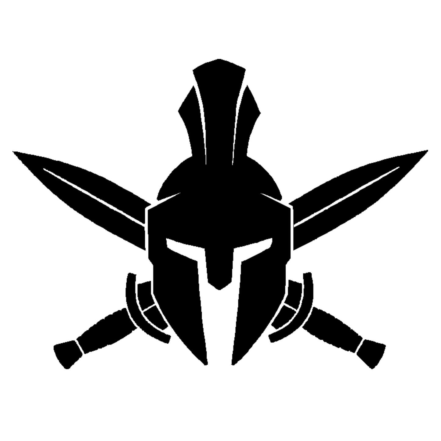 Spartan Gladius Helmet Decal, 300 Spartans Sticker