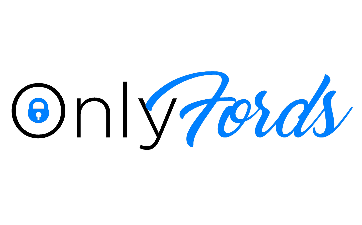 Onlyfords Decal, Funny Off Road 4x4 Stickers