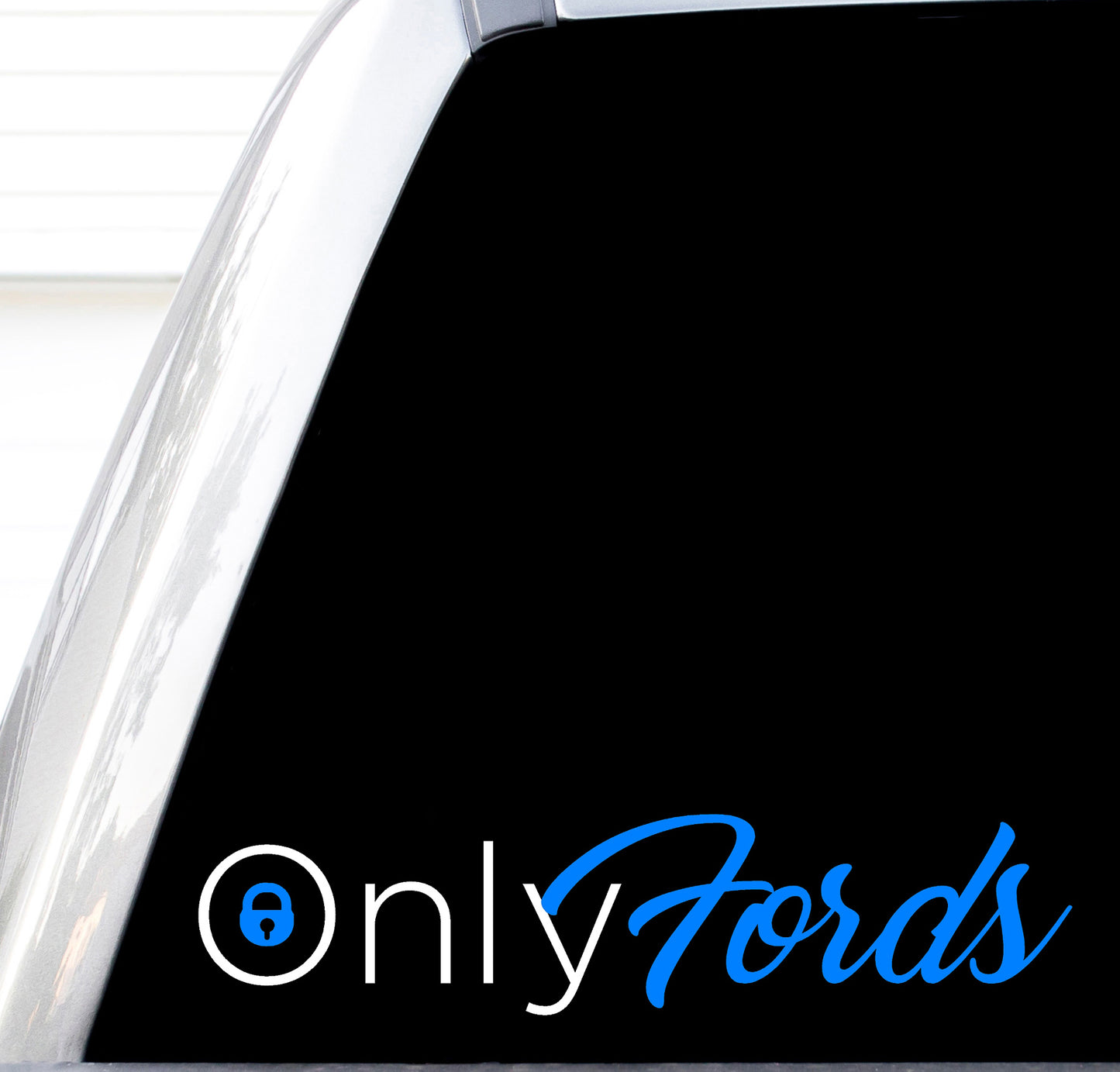 Onlyfords Decal, Funny Off Road 4x4 Stickers